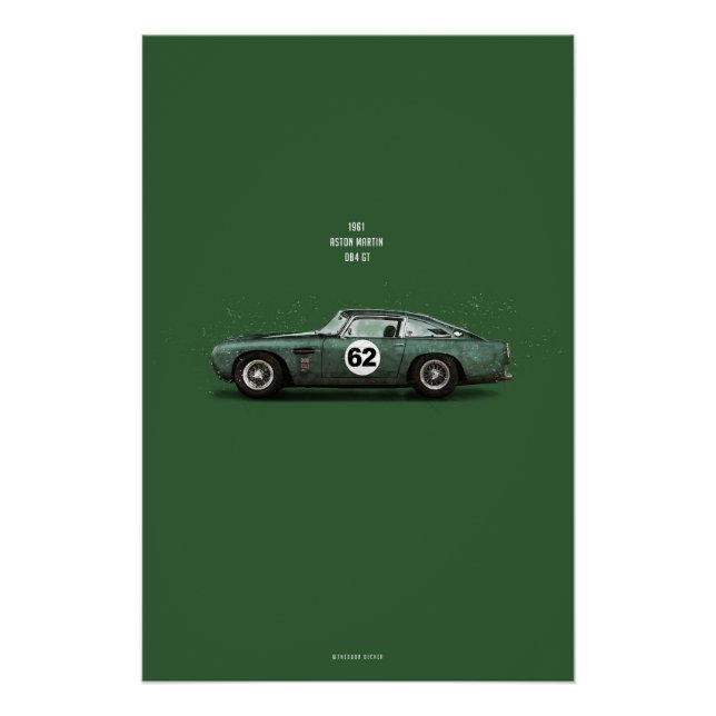 CiC Aston Martin DB4 GT Poster (Vorderseite)