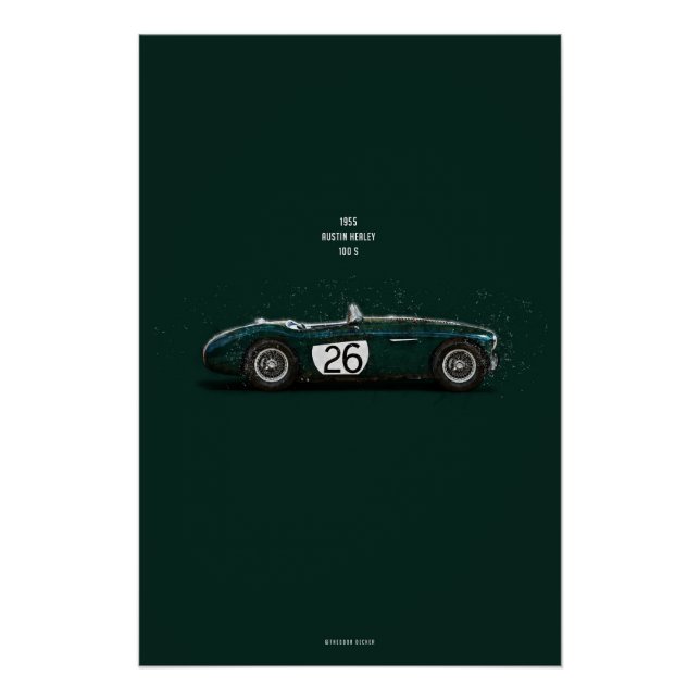 CiC Austin Healey 100S Poster (Vorderseite)