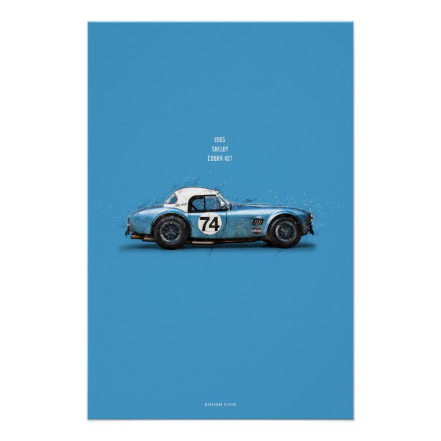 CiC Shelby Cobra Hardtop Poster (Vorderseite)