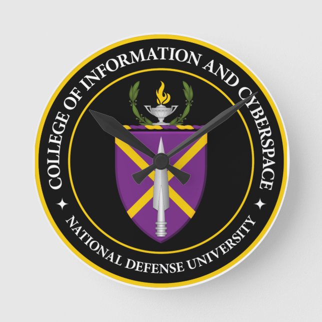 CIC-Uhr Runde Wanduhr (Vorderseite)