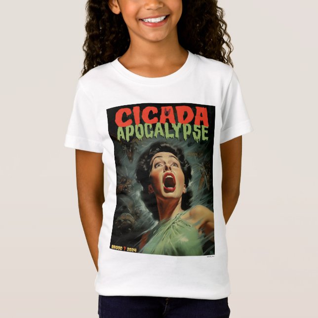 Cicada Apokalypse 2024 T-Shirt (Vorderseite)