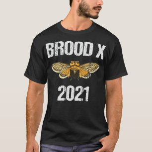 Cicada Brood X 2021 Vintag 17 Jahre Cicada T-Shirt