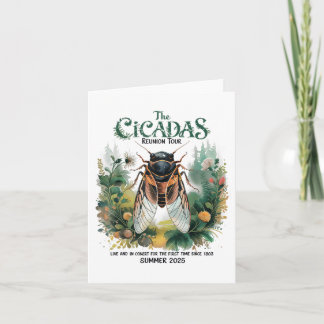 Cicada Brood Xiv Summer Wiedersehen Tour Seit 1603 Karte