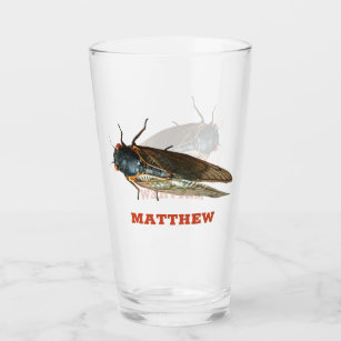 Cicada Bug, Insekt-Foto Personalisiert Glas