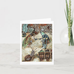 Cicada Cassandra erhält Mail Dankeskarte