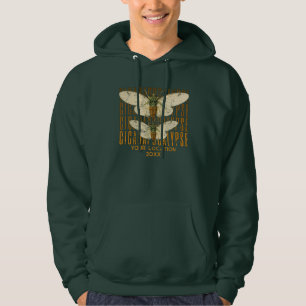 Cicada Cicadapocalypse 2024 Benutzerdefinierter St Hoodie