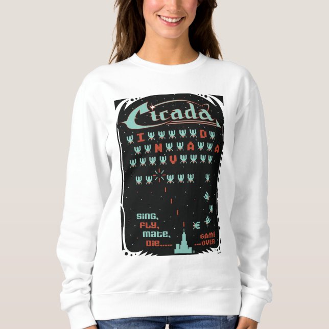 Cicada Invada Sweatshirt (Vorderseite)