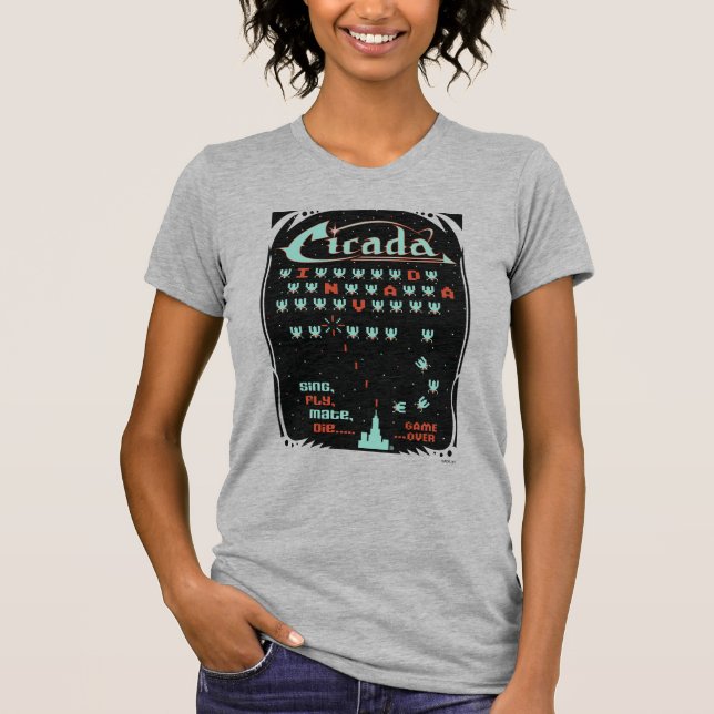 Cicada Invada T-Shirt (Vorderseite)