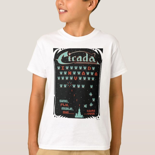 Cicada Invada T-Shirt (Vorderseite)