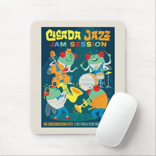 Cicada Jazz Jam Session Mousepad