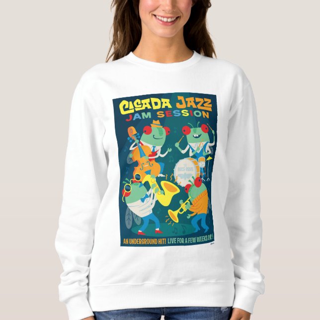 Cicada Jazz Jam Session Sweatshirt (Vorderseite)