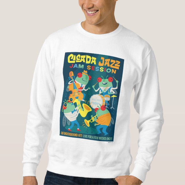 Cicada Jazz Jam Session Sweatshirt (Vorderseite)