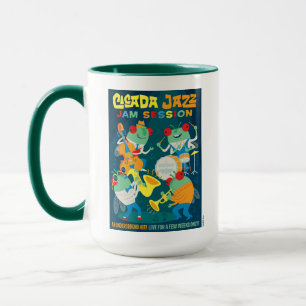 Cicada Jazz Jam Session Tasse