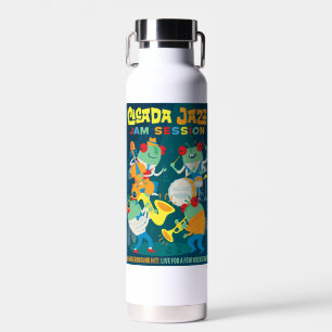 Cicada Jazz Jam Session Trinkflasche