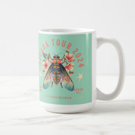 Cicada Lover Cicada Fest 2024 Broods XIX & XIII Kaffeetasse