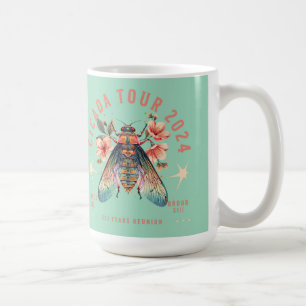 Cicada Lover Cicada Fest 2024 Broods XIX & XIII Kaffeetasse