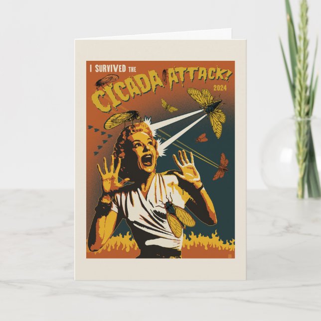 Cicada - Schrei-Lady 2024 Karte (Vorderseite)