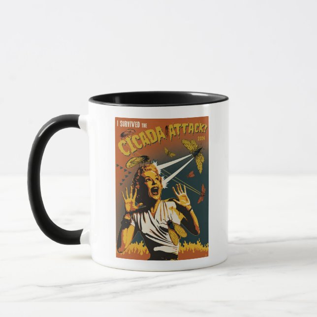 Cicada - Schrei-Lady 2024 Tasse (Links)
