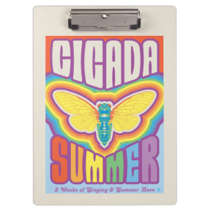 Cicada Summer Liebe Klemmbrett