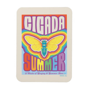 Cicada Summer Liebe Magnet