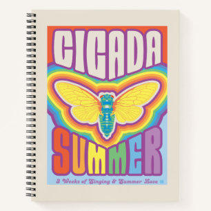 Cicada Summer Liebe Notizbuch