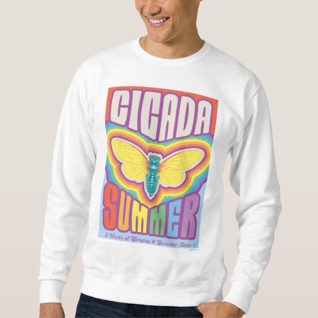 Cicada Summer Liebe Sweatshirt (Vorderseite)