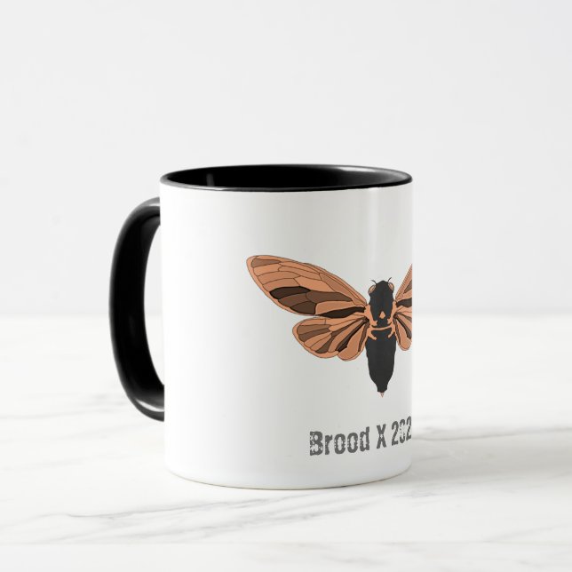 Cicada Tasse (Vorderseite Links)