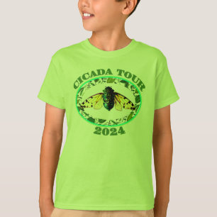 Cicada Tour 2024 Insekt Lover Broods XIII und XIX T-Shirt