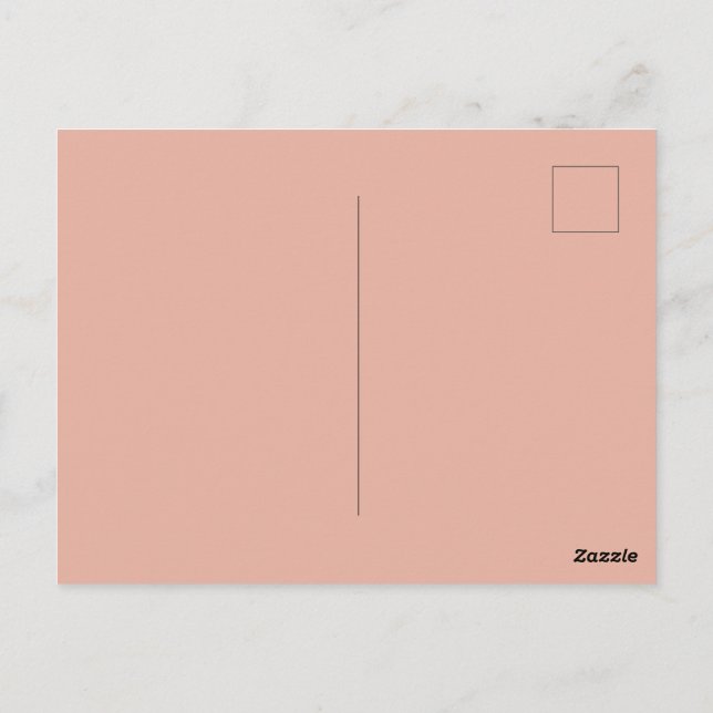 Cicada Tropical Postkarte (Rückseite)