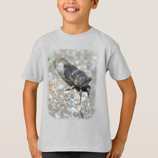 Cicada Ugly Bug Insect T-Shirt (Vorderseite)