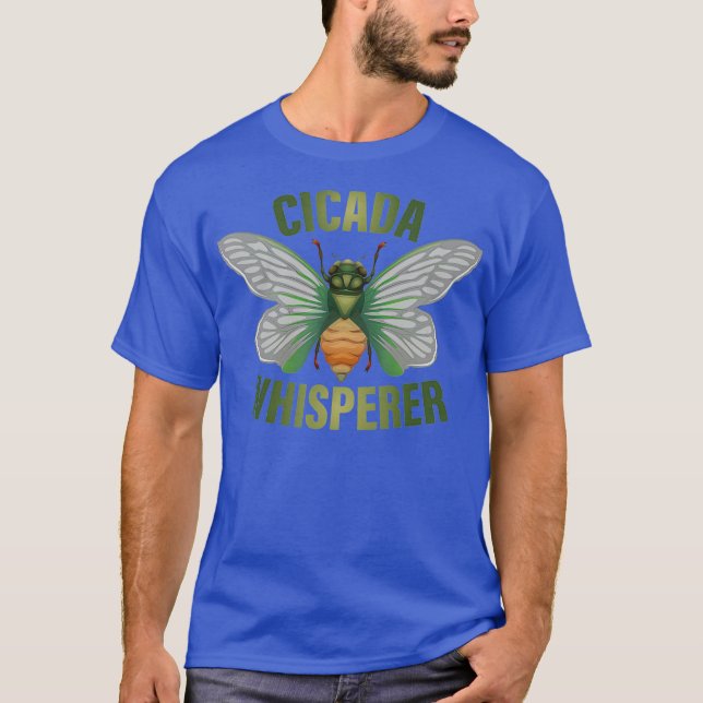 Cicada Whisperer Cicadas Schwarm Brood X 2021 Männ T-Shirt (Vorderseite)