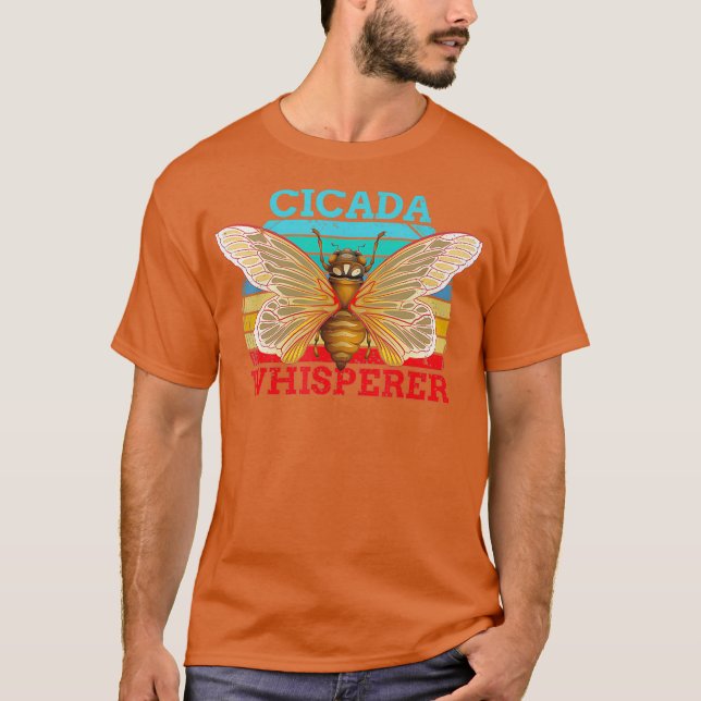 Cicada Whisperer Cicadas Schwarm Brood X 2021 Männ T-Shirt (Vorderseite)