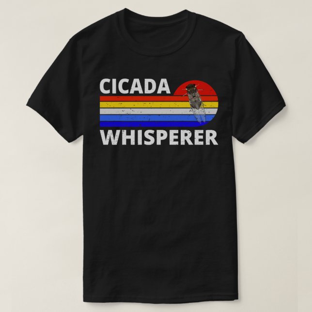 Cicada Whisperer II T-Shirt (Design vorne)