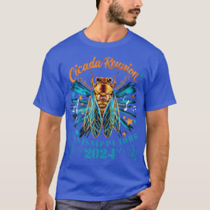 Cicada Wiedersehen Mississippi Tour 2024 Entomolog T-Shirt