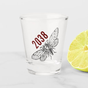 Cicadas 2038 schnapsglas