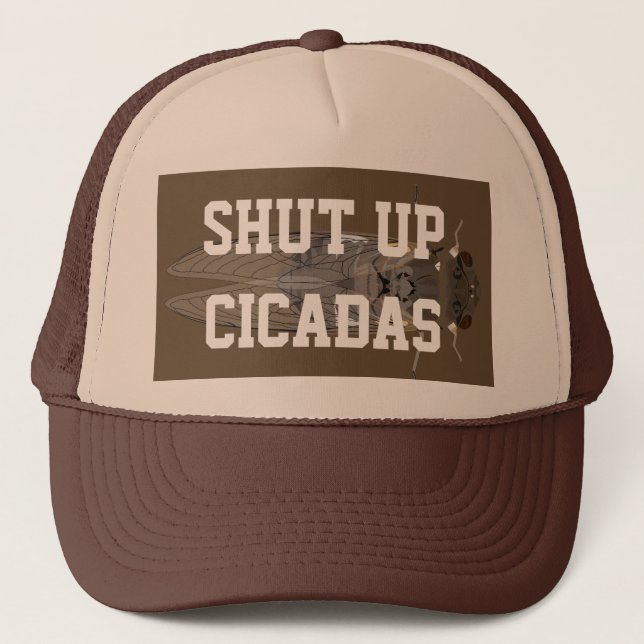 Cicadas beenden truckerkappe (Vorderseite)