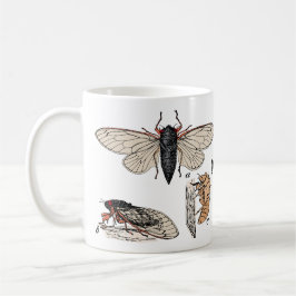 Cicadas Double Brood 2024 Tasse