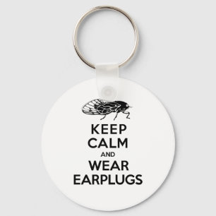 CICADAS sind hier! Behalt von Calm und Verschleiß  Schlüsselanhänger