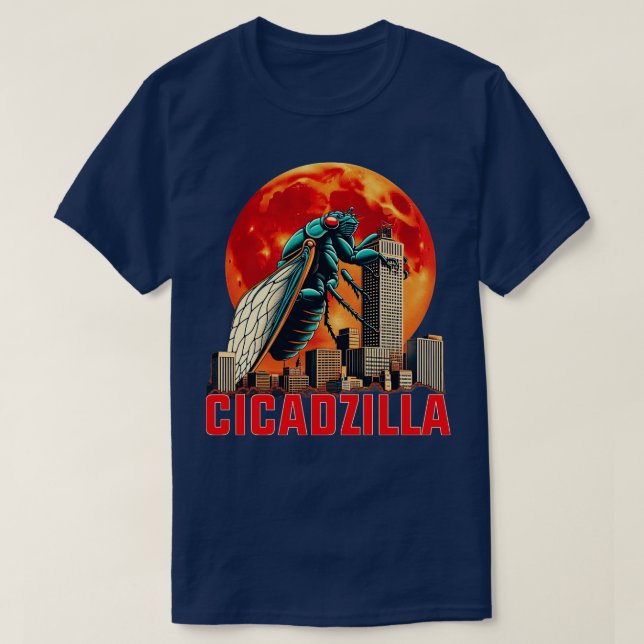 Cicadazilla T-Shirt (Design vorne)
