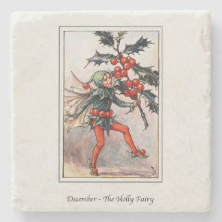 Cicely Mary Barker Dezember Fairy Steinuntersetzer