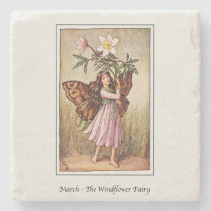 Cicely Mary Barker - März Fairy Steinuntersetzer