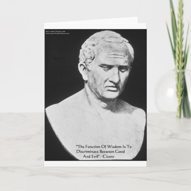 Cicero "Good & Evil" Preisangebote Karten und Gesc (Vorderseite)