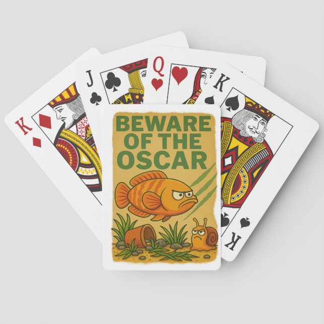 Cichlid Playing Cards Spielkarten (Rückseite)