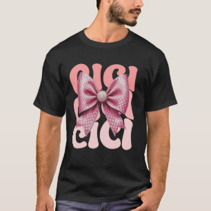 Cici Kokette Schleife Rosa Süße Oma Muttertag T-Shirt