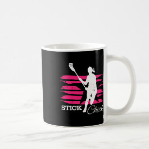 Cick Womens Lacrosse Shirt für Girls Kaffeetasse