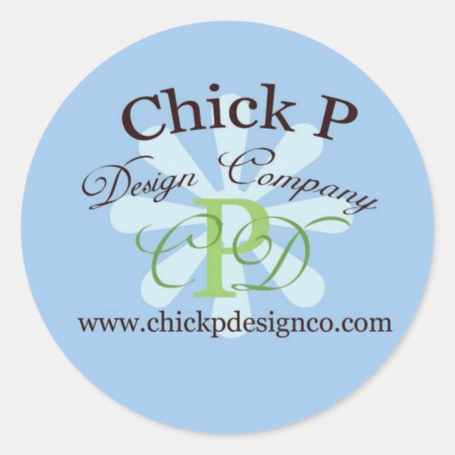 CickP Design Co-Aufkleber3 Runder Aufkleber (Vorderseite)