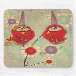 Ciclope Buho Lechuza Owl Vintag Mousepad