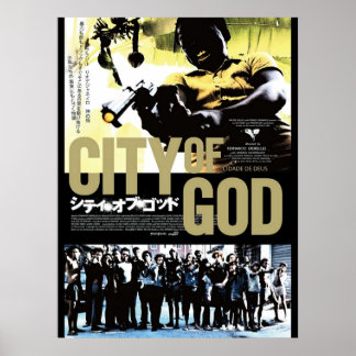 Cidade de de deus city of god japanese poster