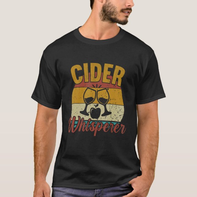 Cider Whisperer Apple Cider T-Shirt (Vorderseite)
