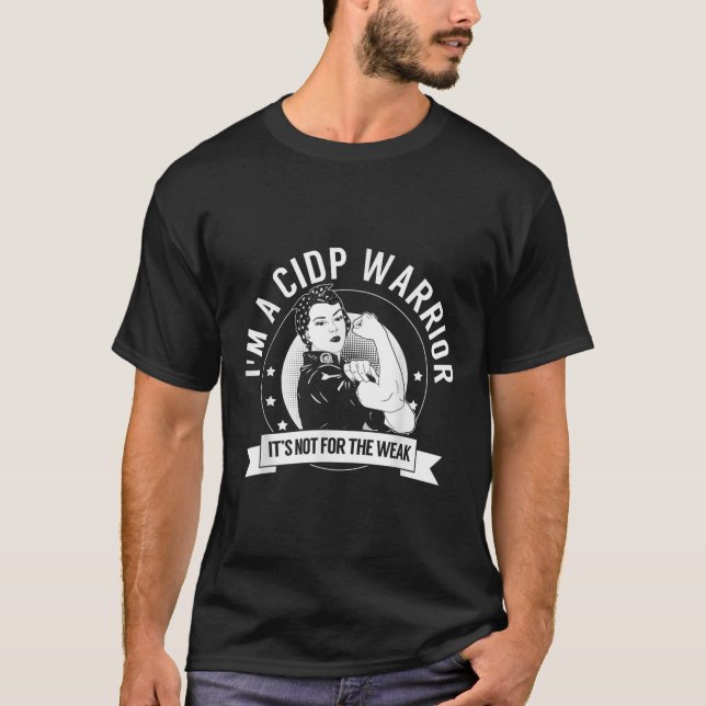 Cidp Warrior Nftw-Bewusstsein T-Shirt (Vorderseite)